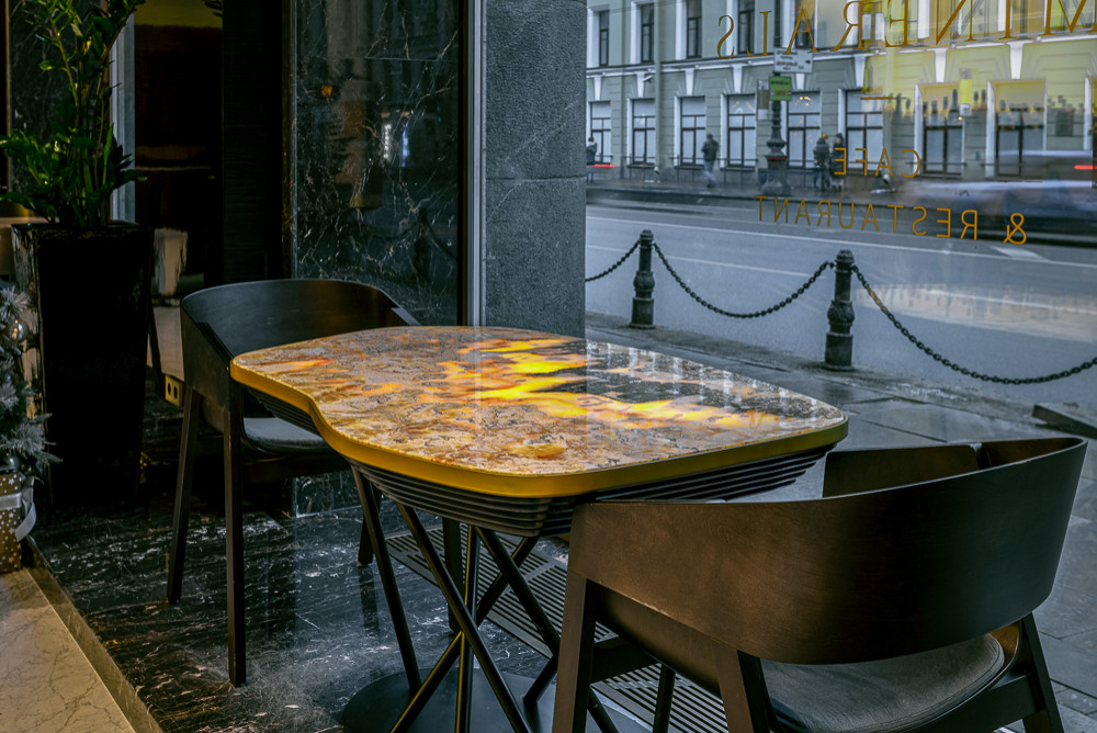 Ресторан Minerals в отеле Wawelberg