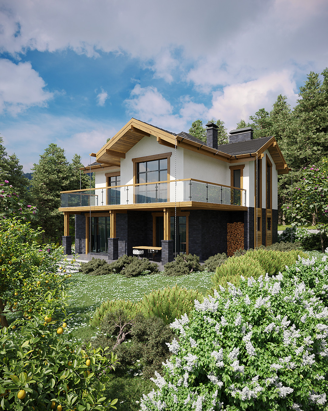 Коттеджный поселок. г.Сочи