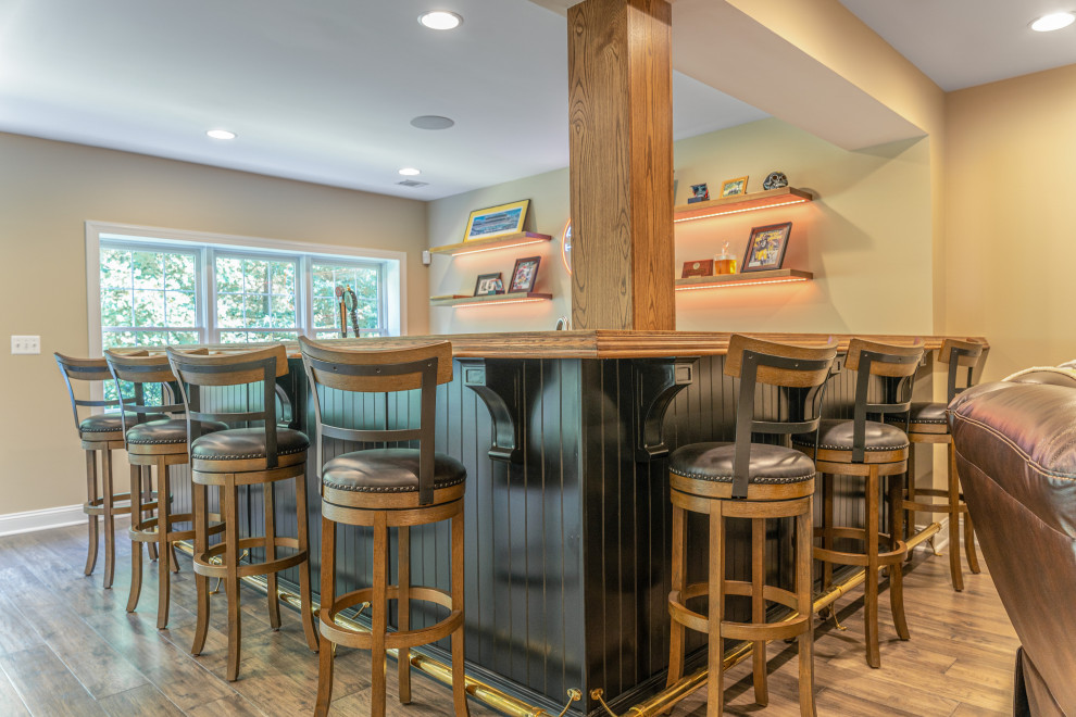 Clifton Custom Basement Bar