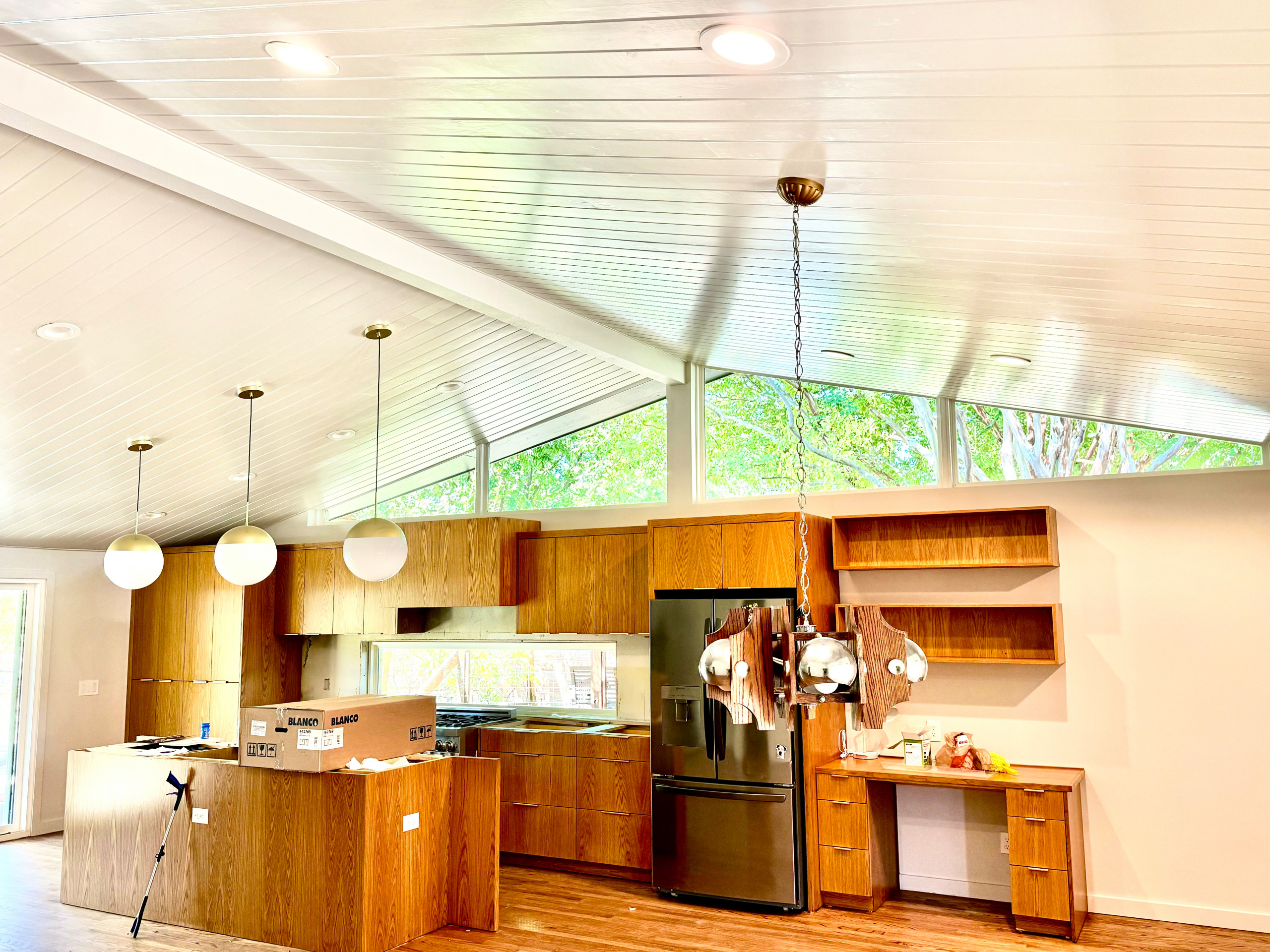 Old Lake Highlands Kitchen and Living Room Remodel