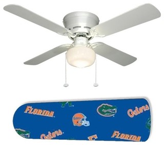 Florida Gators 42 Ceiling Fan And Lamp Contemporary Ceiling Fans By 888 Cool Fans