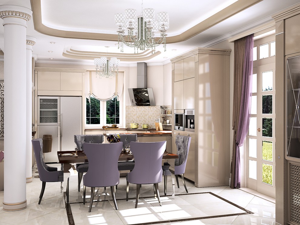 Дизайн-проект интерьера загородного дома в КП Vita Verde, 300 кв м