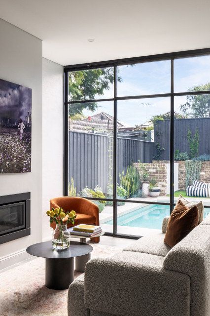 Leichhardt Residence contemporary-living-room