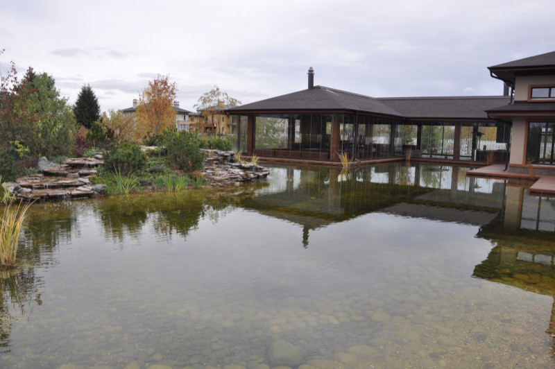 Ландшафт в поселке "Бенилюкс"