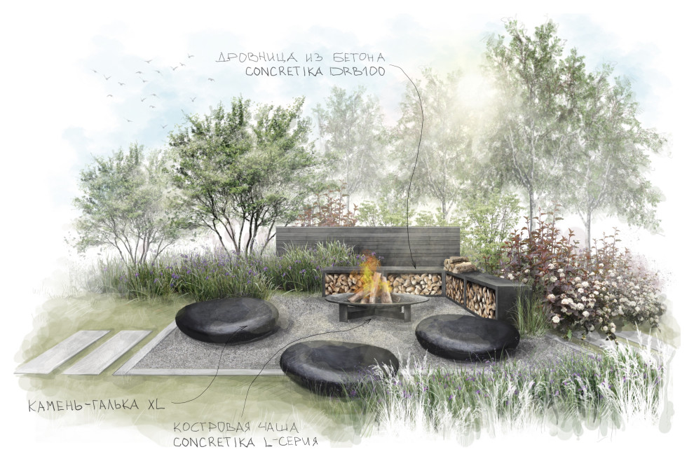 Костровые зоны