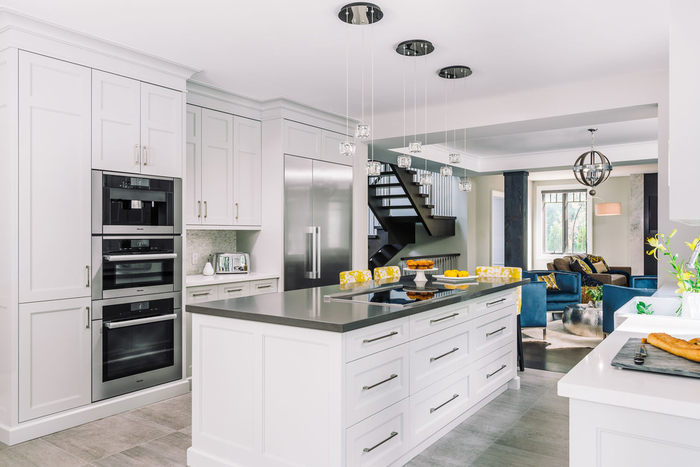 Kitchen - transitional kitchen idea