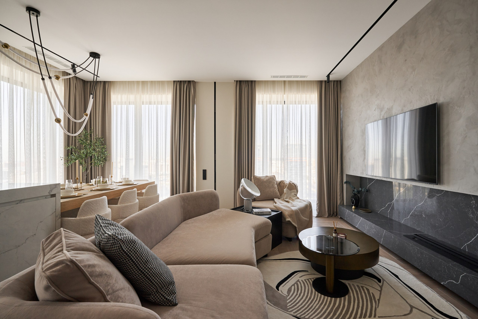 Евро 3к квартира в ЖК «Prime Park», Москва