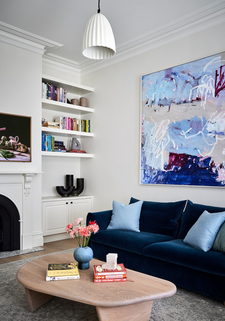 Elsternwick Residence contemporary-vardagsrum