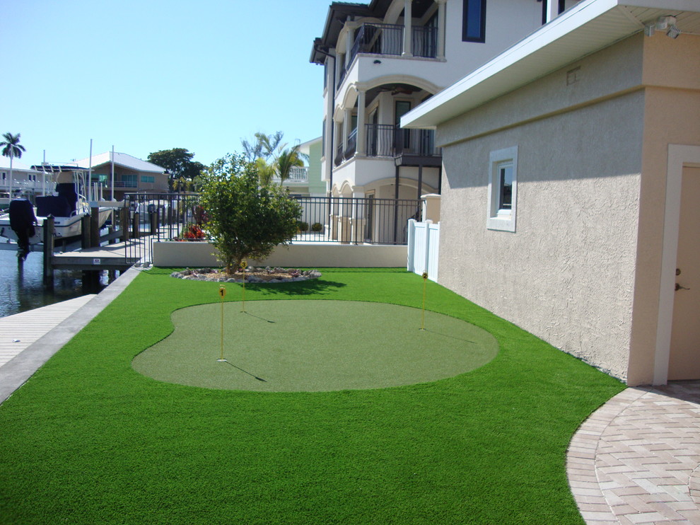 Residential Putting Green - Tropical - Landscape - Tampa ...