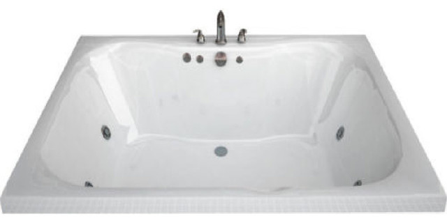 Atlantis Whirlpools Neptune 48 x 60 Rectangular Soaking ...