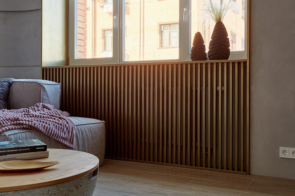 Кухня-гостиная 55м2 "Дачный ответ"