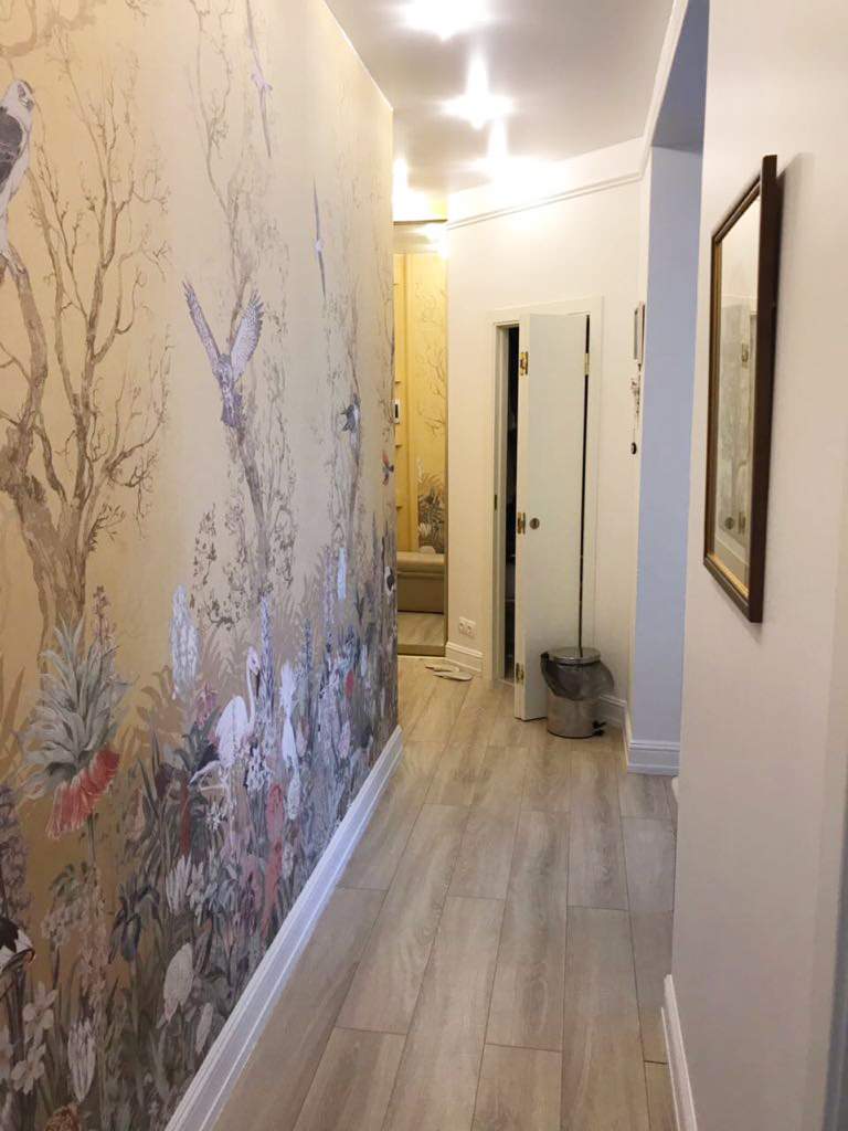 Кабинет в четырехуровневой квартире