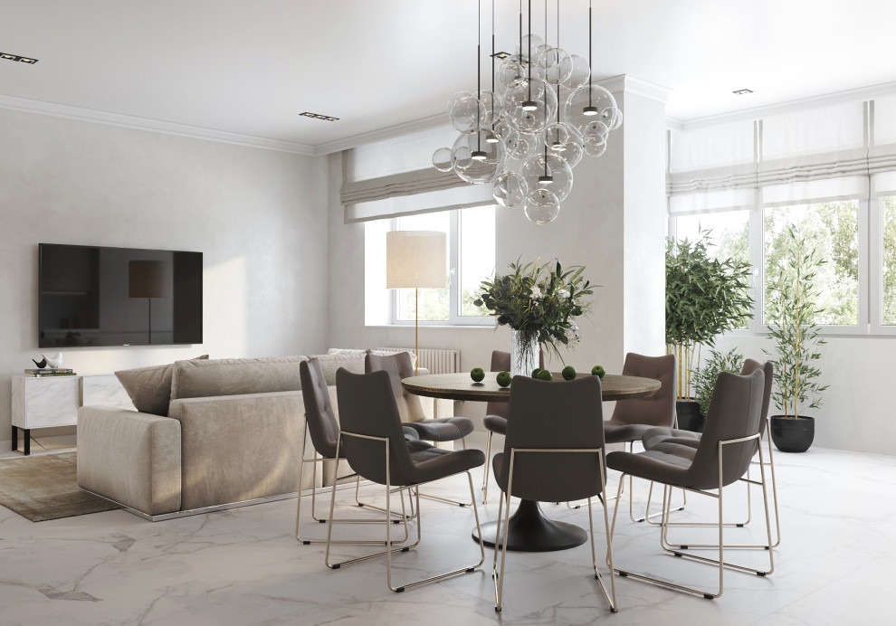 Дизайн - проект квартиры площадью 160 м.кв.