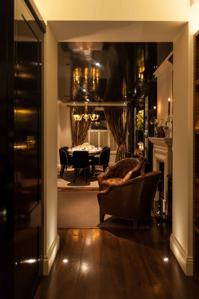 Design ideas for a bohemian dining room in London.