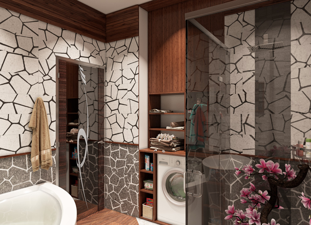 дизайн и визуализация ванной комнаты в г.Ярославле