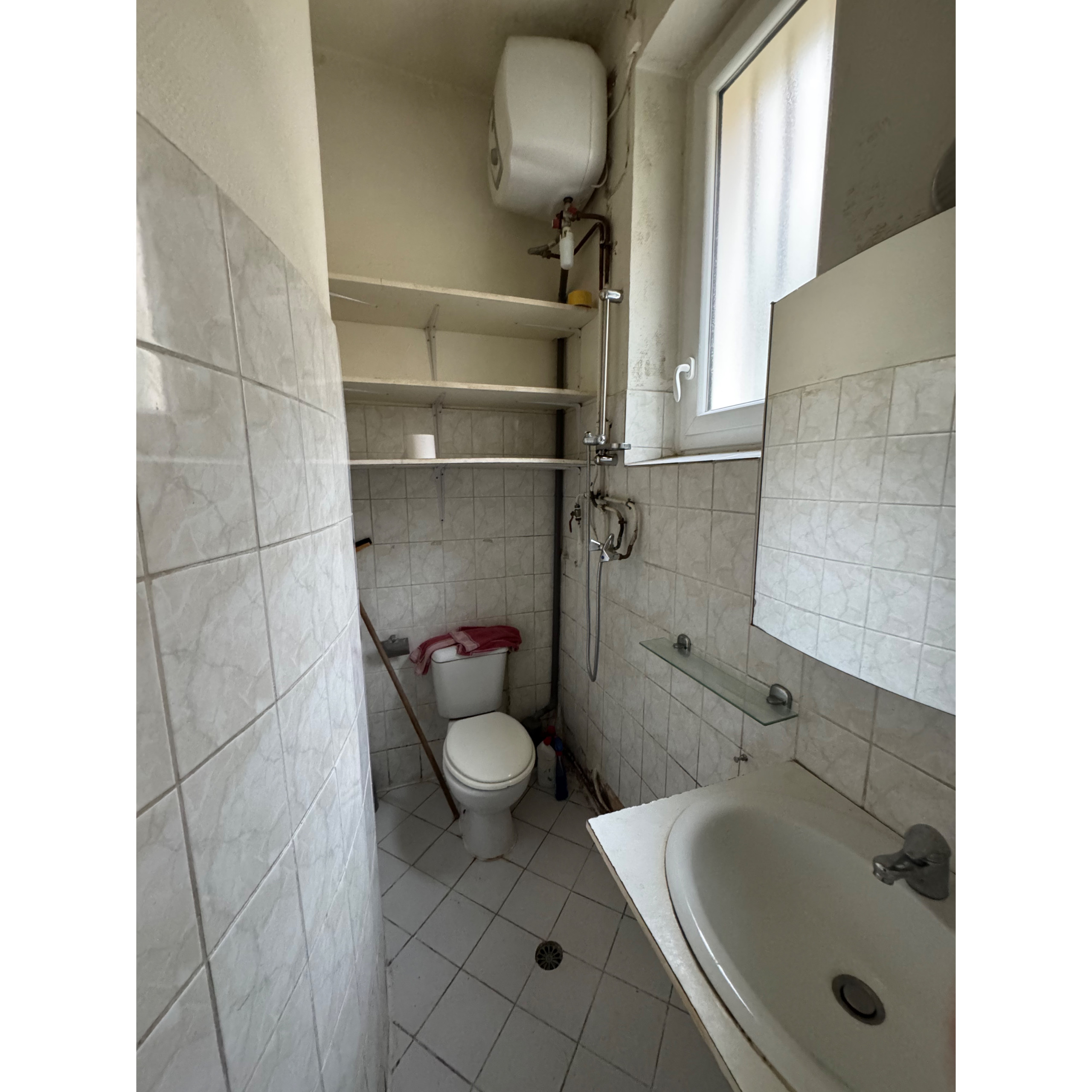 Projet Louis Blanc, rénovation d'un studio de 15m2