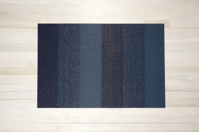 Marbled Stripe Shag, Bay Blue, 36"x60"