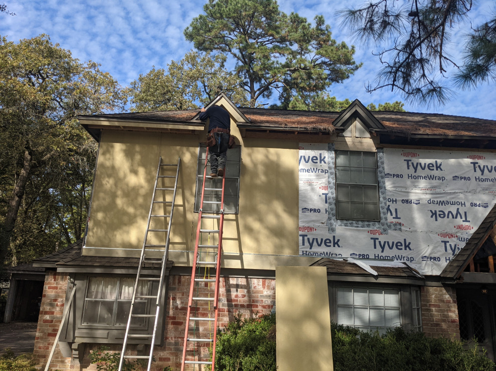 Siding over OSB and Tyvek