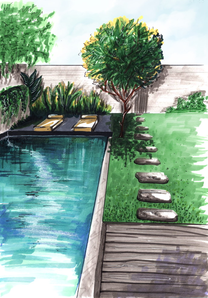 Ландшафтные скетчи