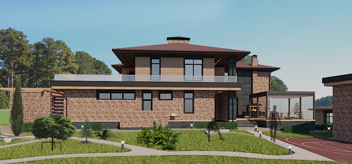 Индивидуальный жилой дом в Подмосковье, реконструкция