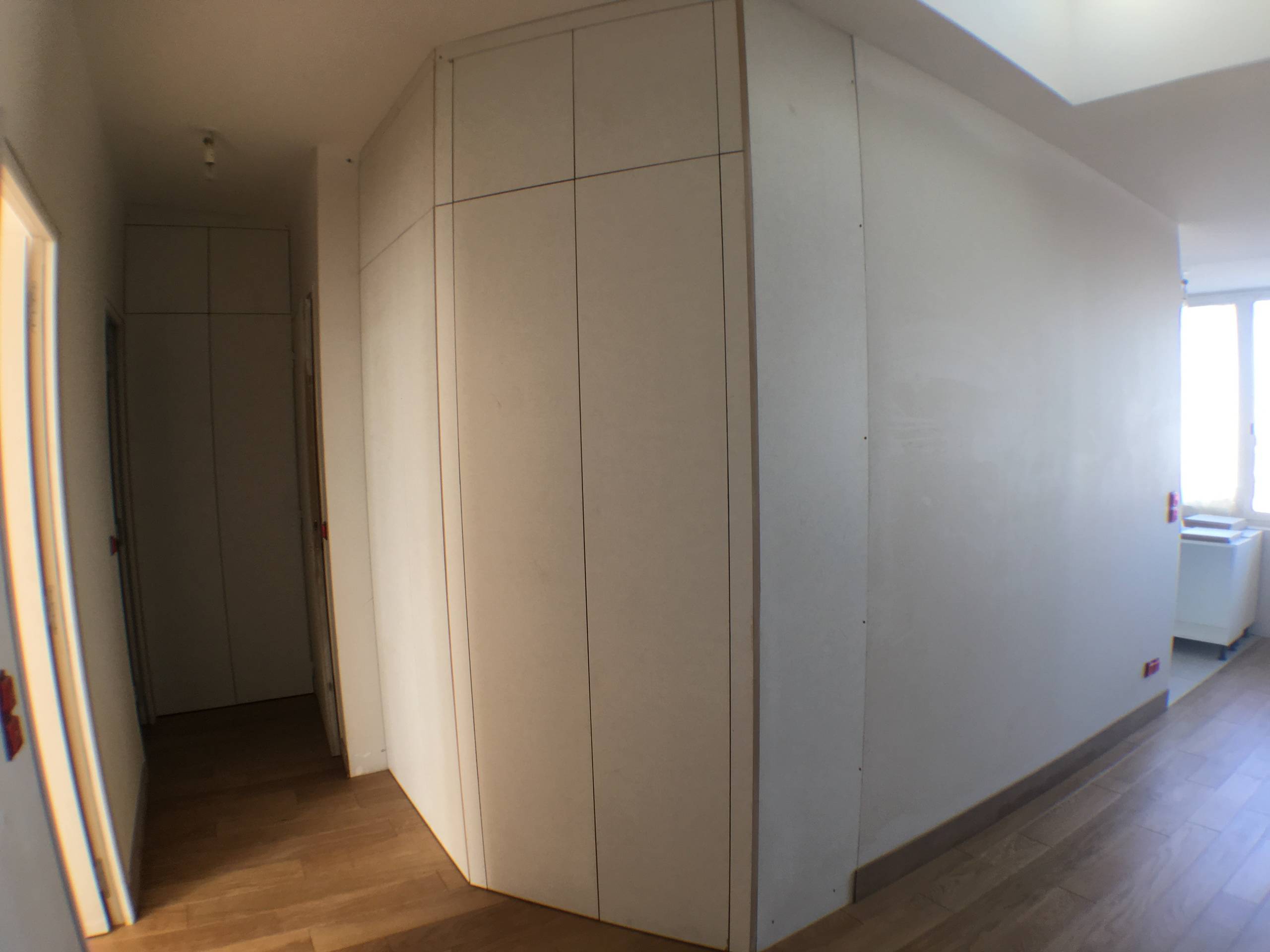 Extantion grenier en 2 appartements