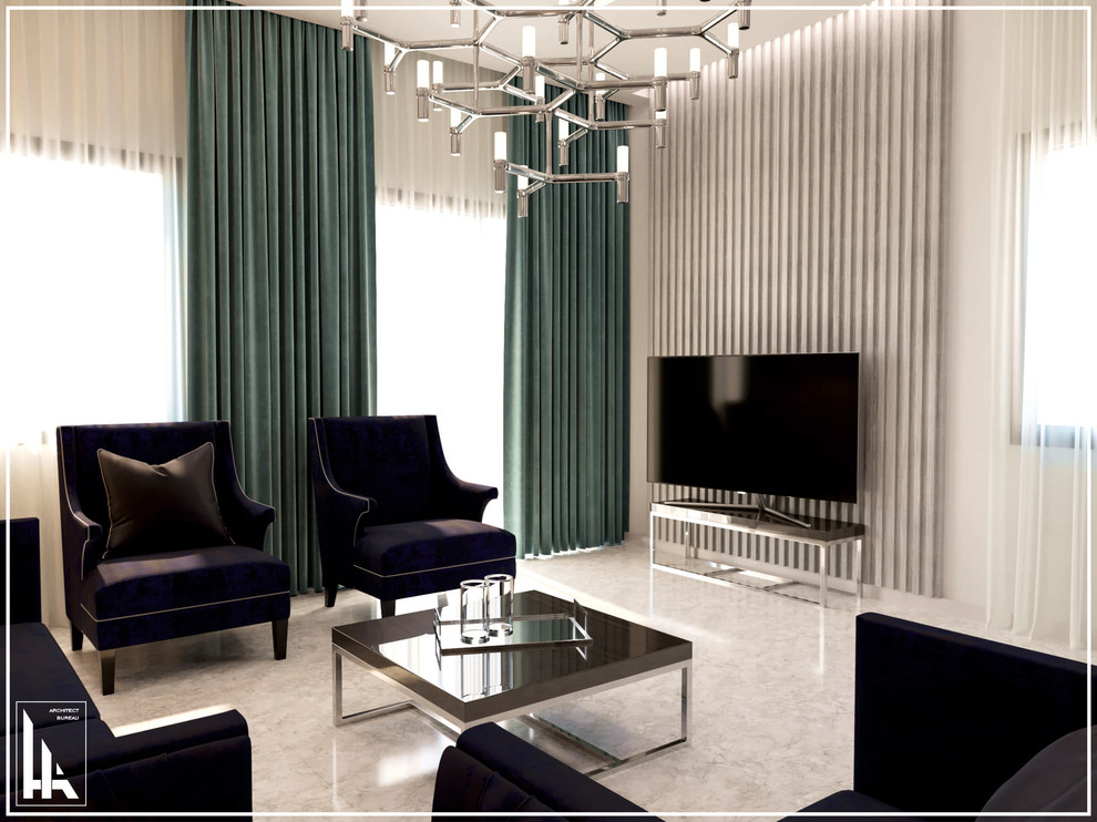 Интерьер в сером