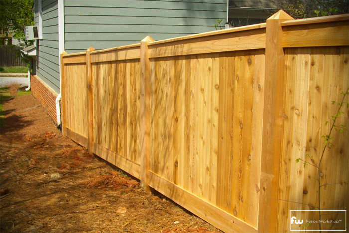 The Sanford Wood Privacy Fence