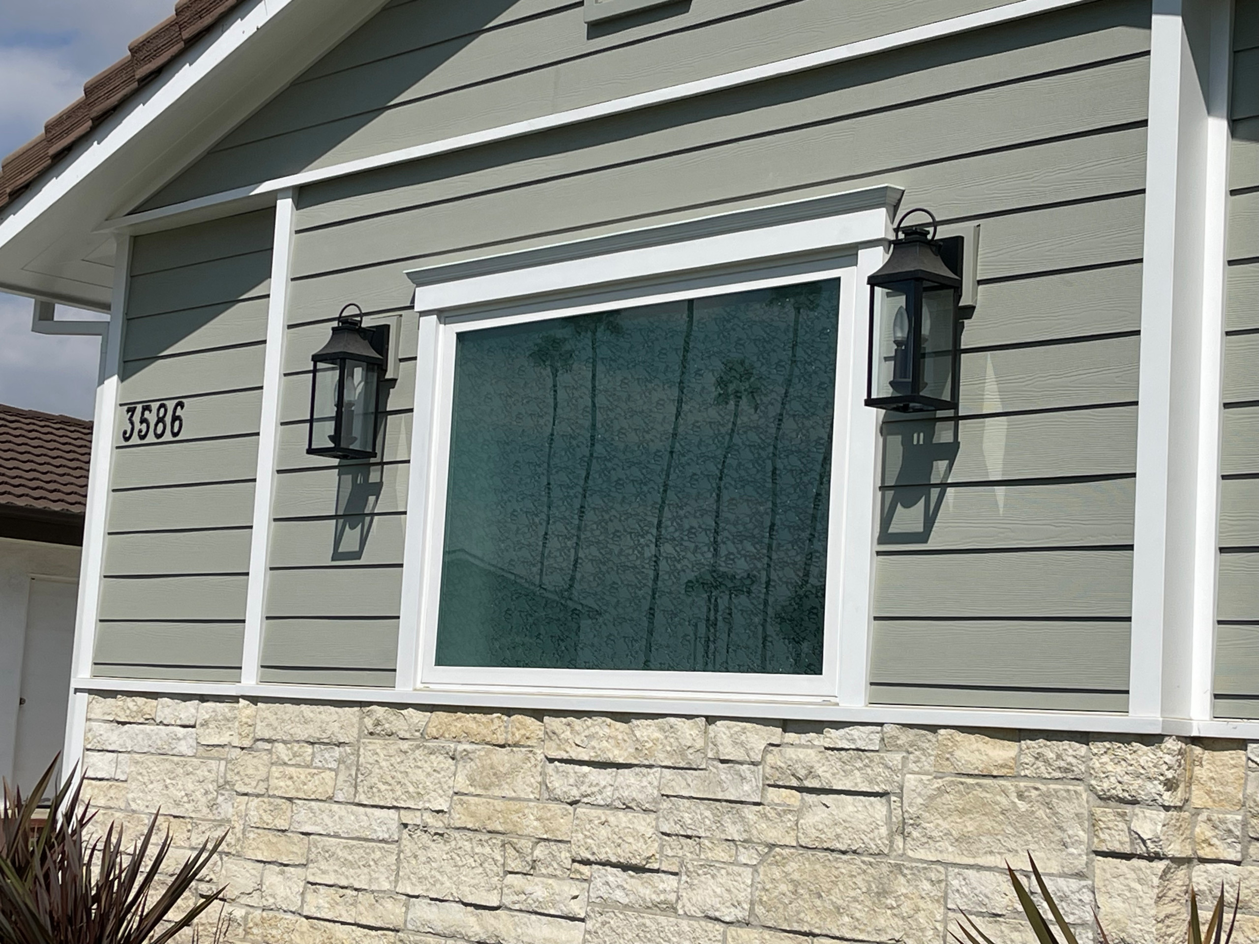 Front Yard and Driveway Remodel ValVerde Home - Rueff