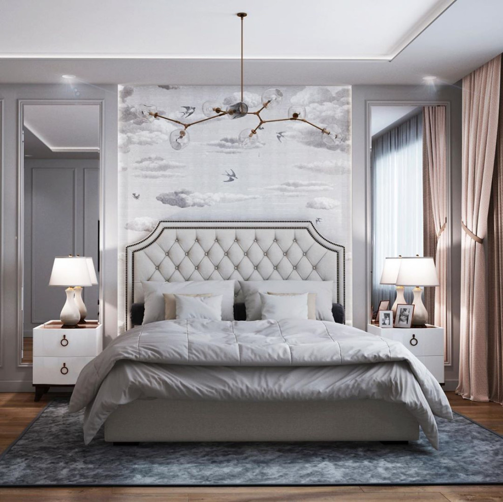 Спальня в загородном доме