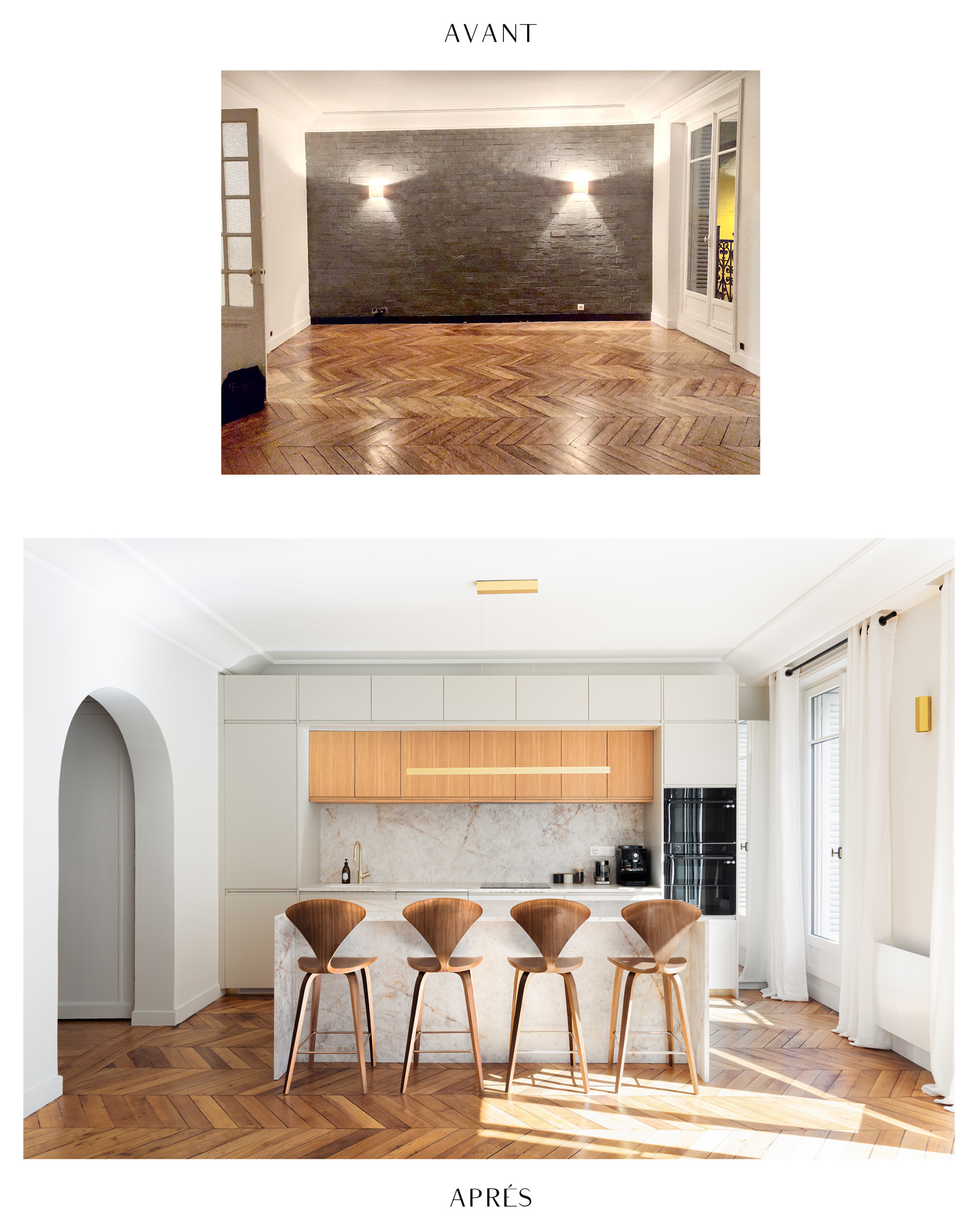 Rénovation totale d'un 117m²