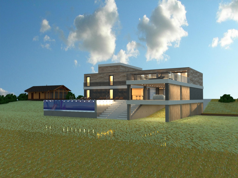 Вилла с бассейном