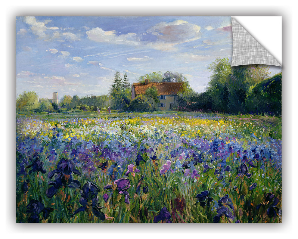 Evening At The Iris Field Decal, 36"x48"