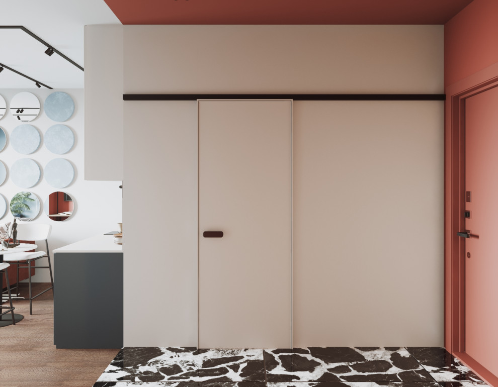 Студия в оливковом цвете