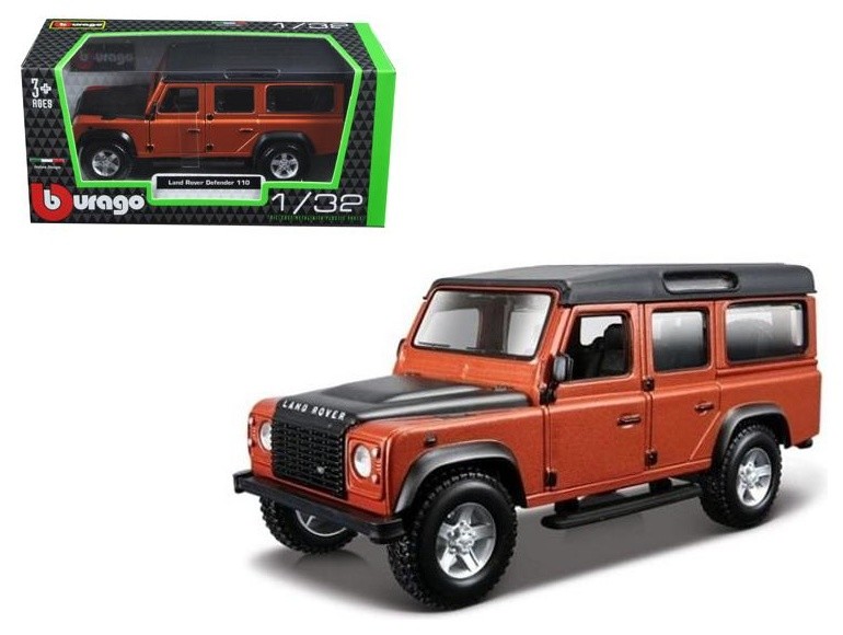 Land Rover Defender 110 4 Doors Orange 1 32 Diecast Model Car By