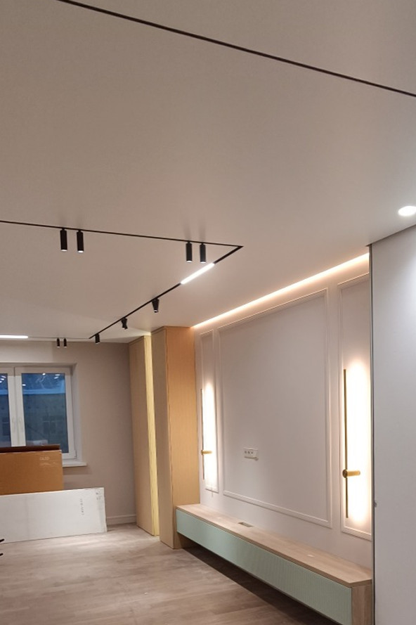 Basic System Трековый поворотный светильник 10W 4200K Diffe черный 85152/01