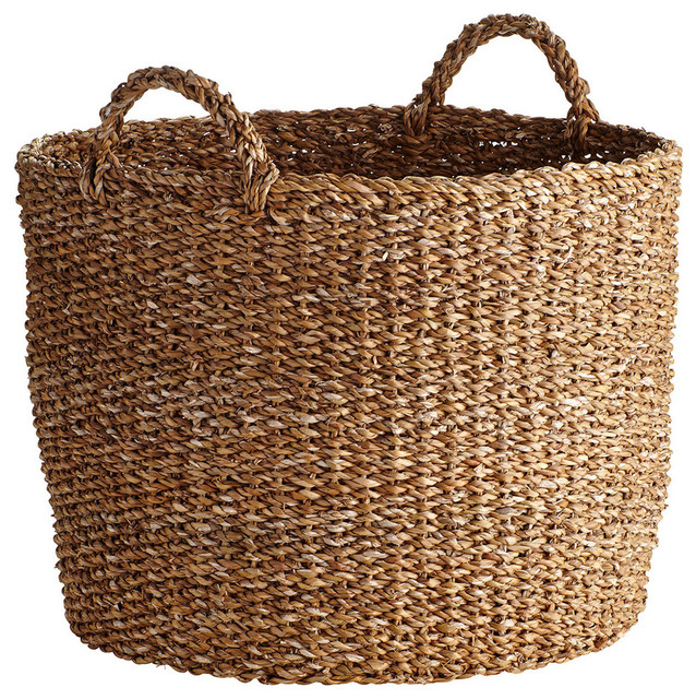 OVERSIZED SEAGRASS BASKET - NEW