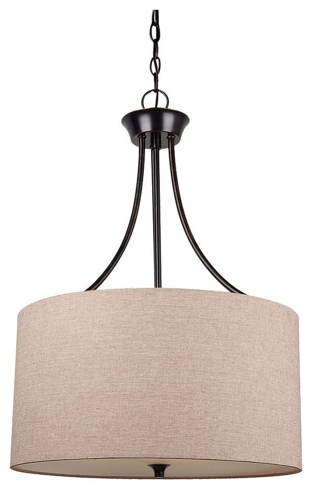 3Light Pendant Transitional Pendant Lighting by Sea Gull Lighting