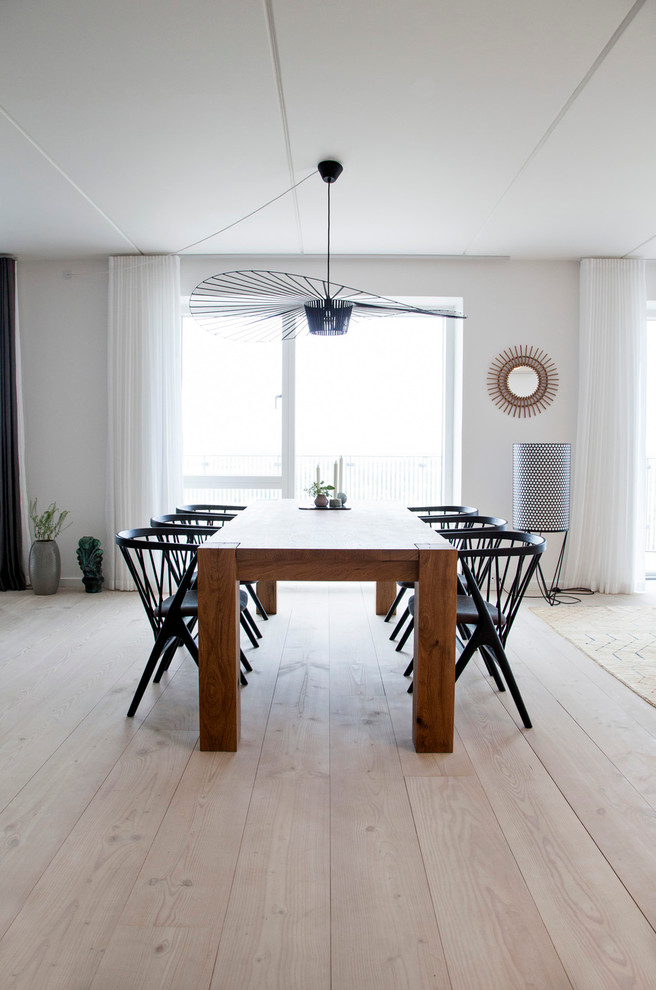 Photo of a scandinavian dining room in Copenhagen.