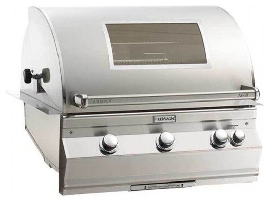 AOG 36PB-T 36 inch Built In Grill with Rotisserie Backburner