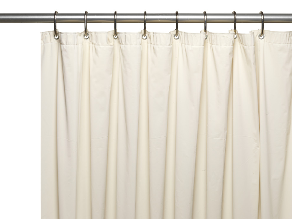 Extra Long MildewResistant, 10 Gauge Vinyl Shower Curtain Liner