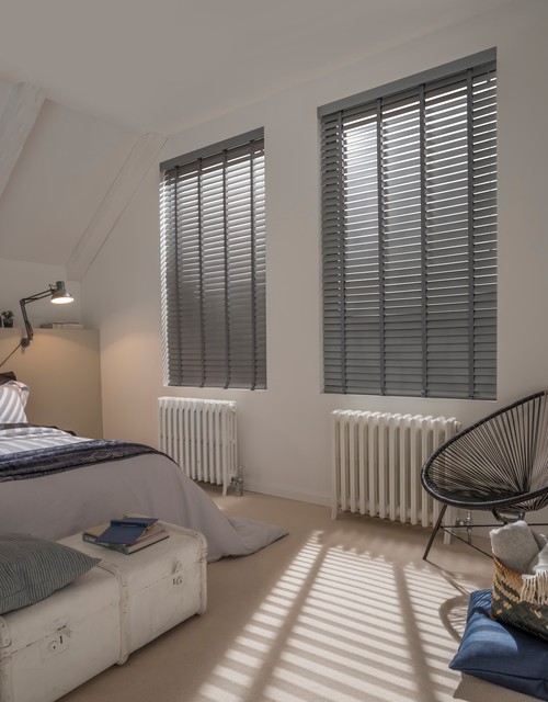 Lunaire Faux Wood Blinds From Hillarys Contemporary