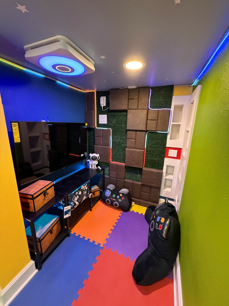 Game Room Under the Stairs
