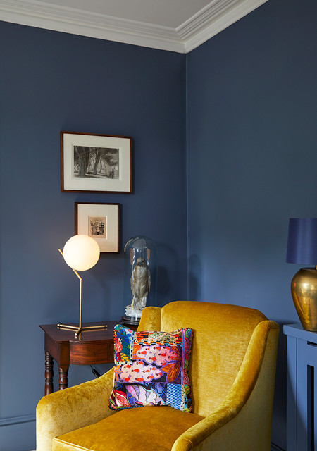 Grade II Listed Townhouse eclectic-living-room
