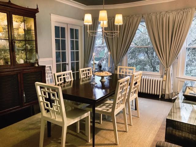 Transitional Dining Room - Watch Hill, RI
