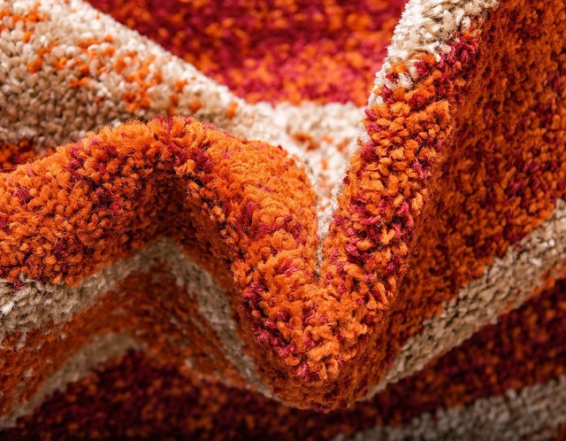 Contemporary Harvest Area Rug, 8' Round - Contemporary - Area Rugs - by ...