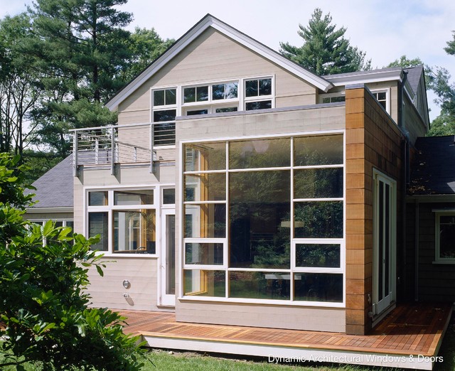 Contemporary Wood Window Wall - Modern - Windows - Vancouver - by ...