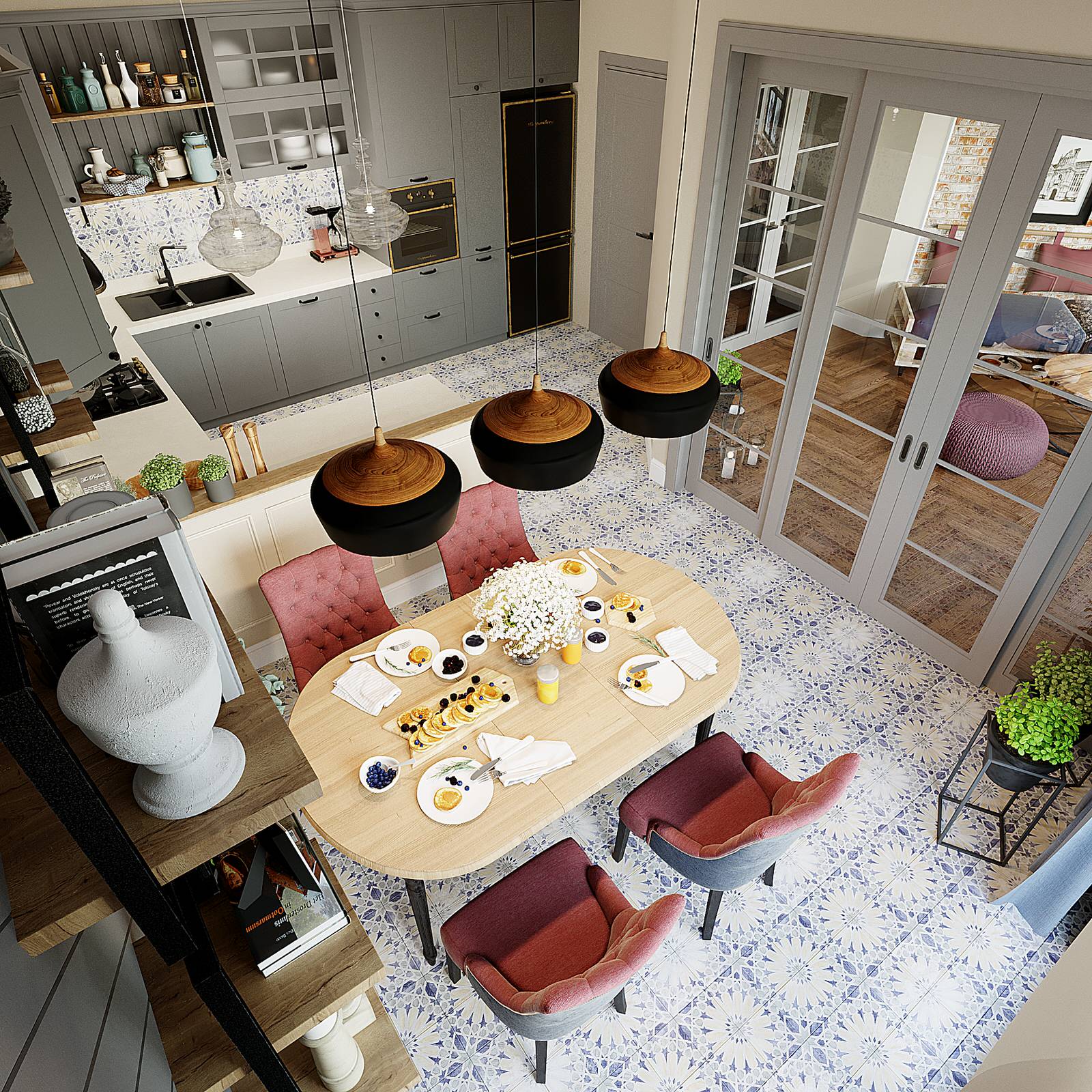 Квартира на ул. Герцена для семьи из 4 человек