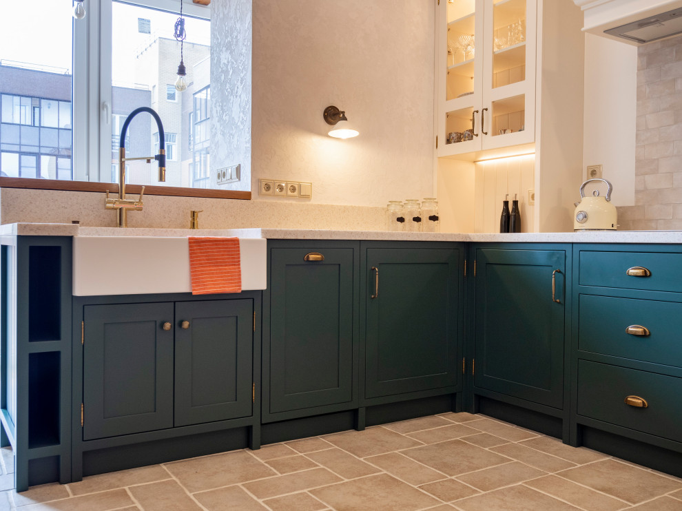 Элегантная кухня в неоклассическом стиле