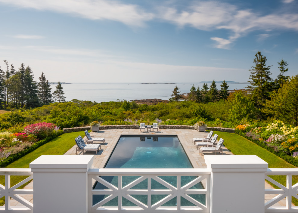 Vacationland Destination Port Clyde Pool House Beach Style