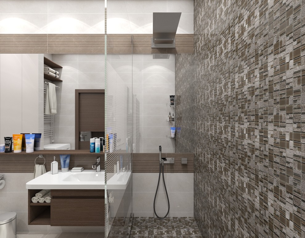 Дизайн проект ванной комнаты